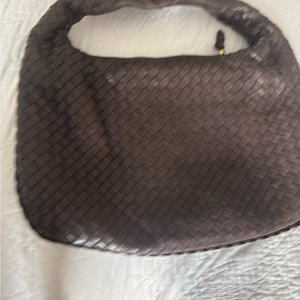 Bottega Veneta Dark Brown Intrecciato Hobo Bag - Picture 4 of 15